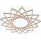Ekena Millwork Eleanor Wood Fretwork Pierced Ceiling Medallion, Alder, 22"OD x 8 1/2"ID x 1/4"T CMWP22X22X0250EAAL - alternate 3